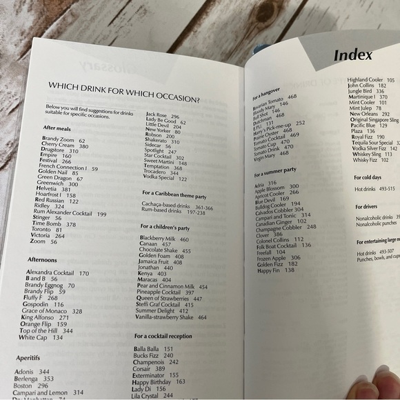 Bartenders Guide Book Drink Cocktail Recipes - Picture 6 of 9